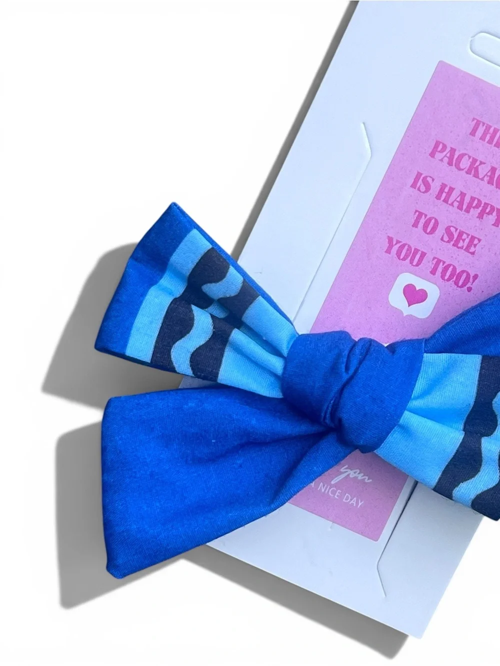 Handmade Blue Crayon Bow Hair Clip – Kids Boutique Hair Accessory NWT